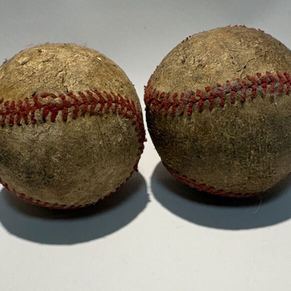 Vintage Baseballs with Red Stitching - Picture 4 of 5